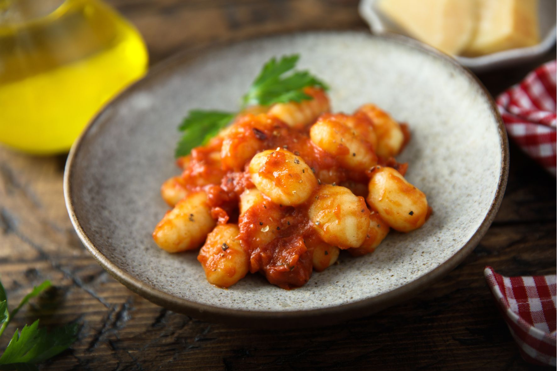 Gnocchi-Tomaten Pfanne