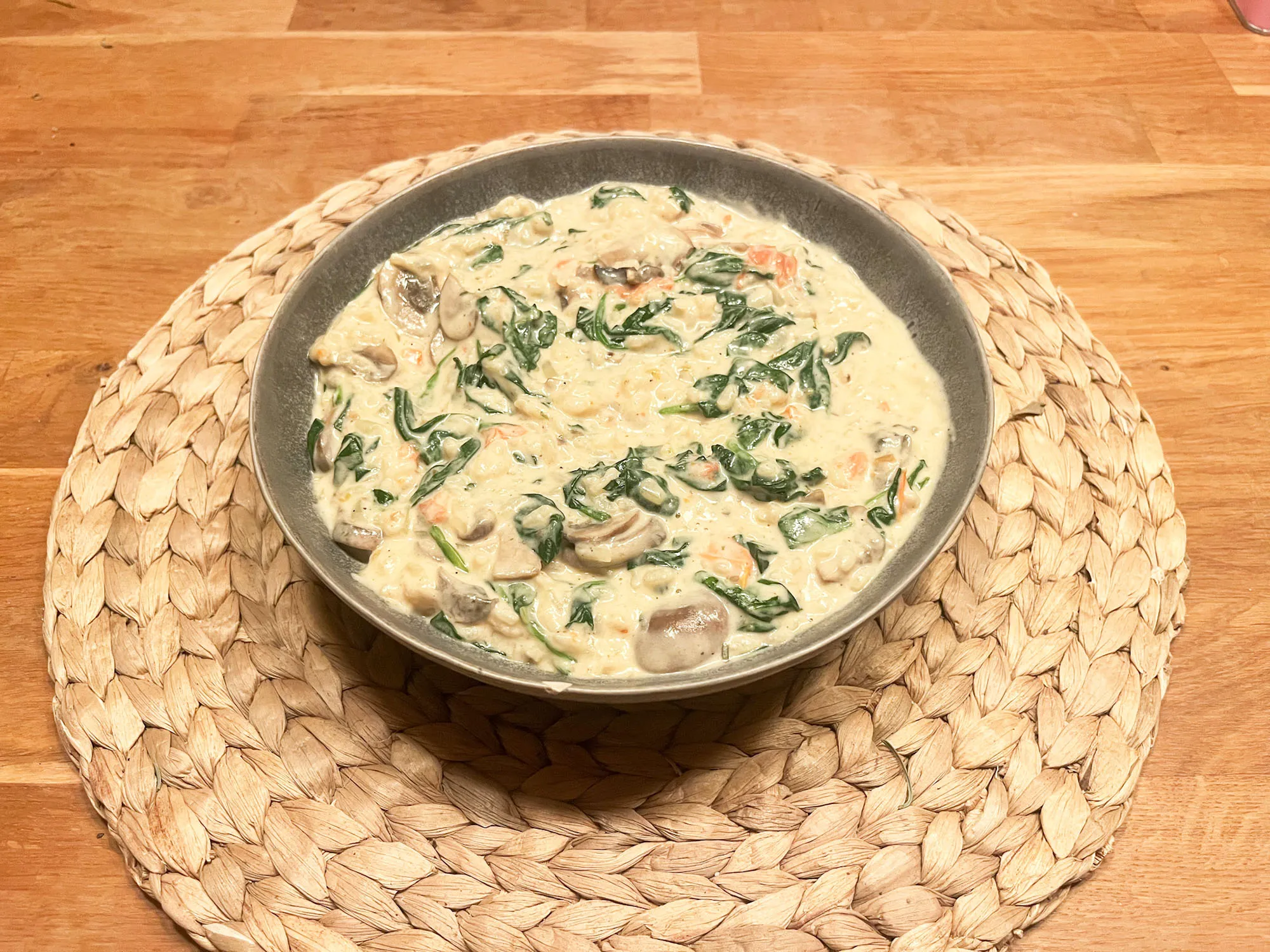 Proteinreiches Gemüserisotto