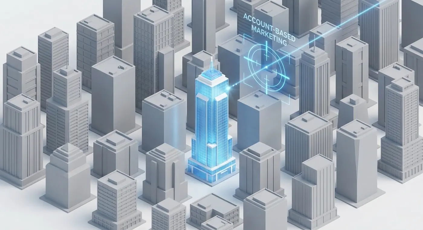 Account-Based Marketing (ABM): Как ловить «китов» вместо планктона. Стратегия B2B