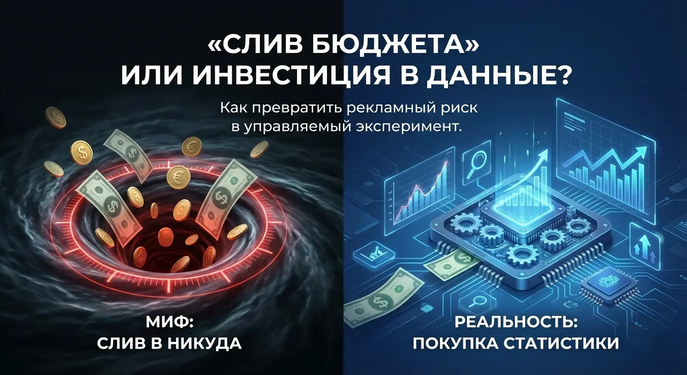 «Слив бюджета» — миф или ошибка управления? Как приручить рекламный риск