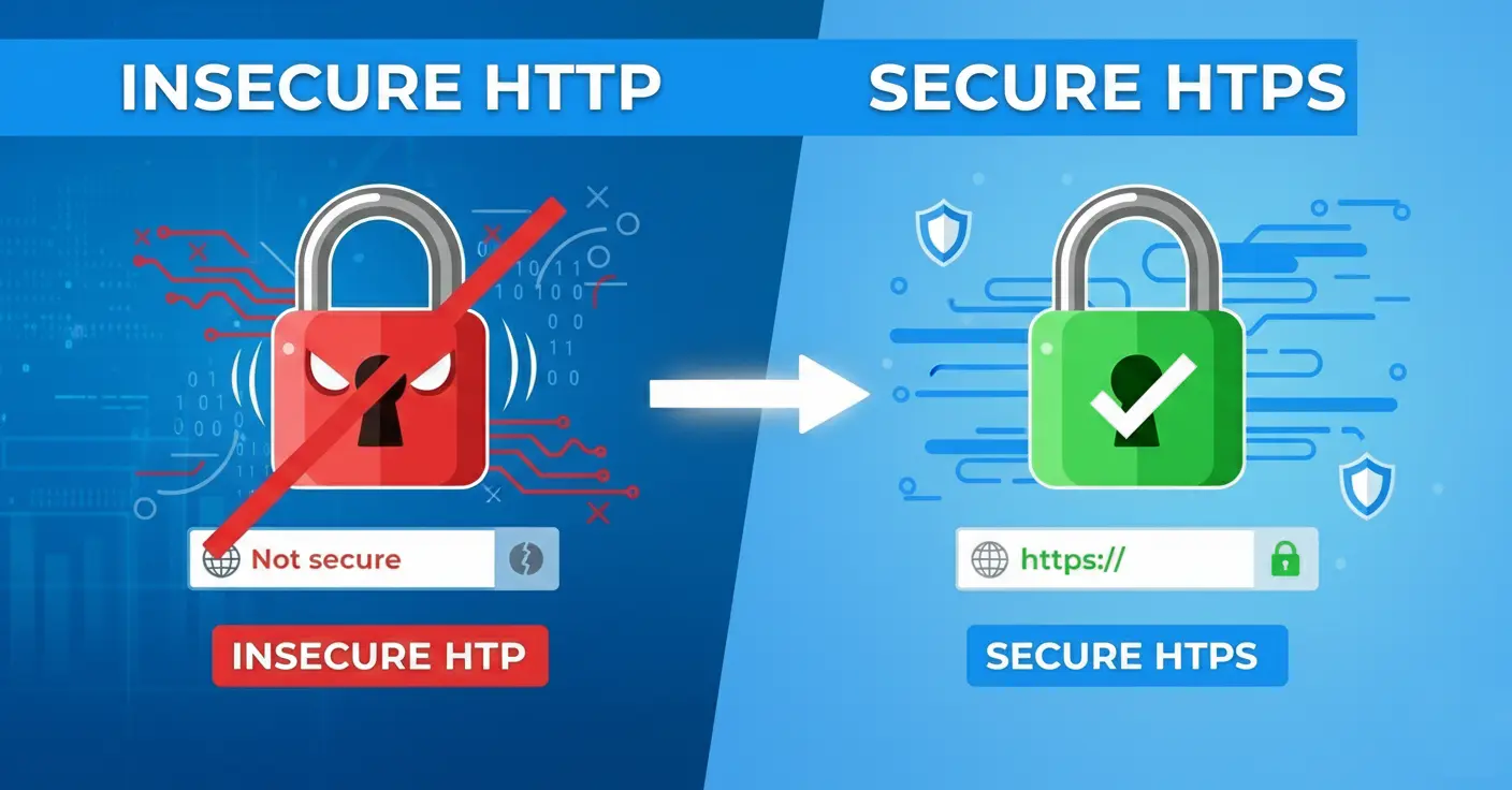 Что такое SSL-сертификат (HTTPS) и почему браузеры помечают ваш сайт как «Небезопасный»