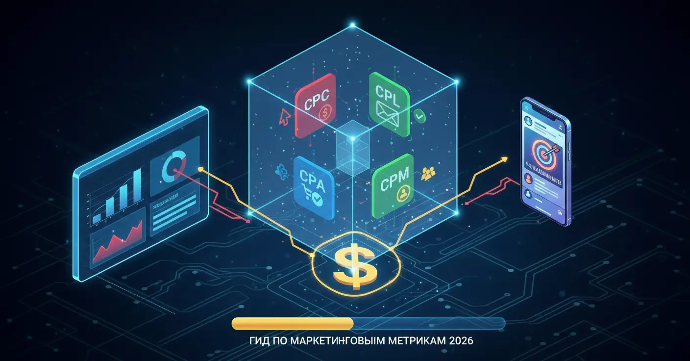 CPC, CPA, CPL, CPM: краткий гид по маркетинговым метрикам для бизнеса.
