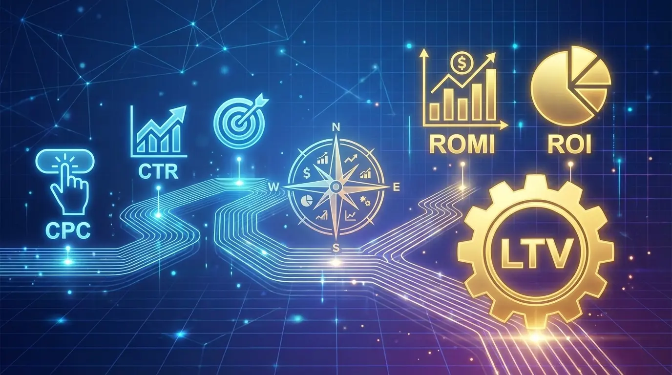 Как правильно выбрать KPI для рекламной кампании: Путеводитель для владельца бизнеса (от CPC до ROMI)