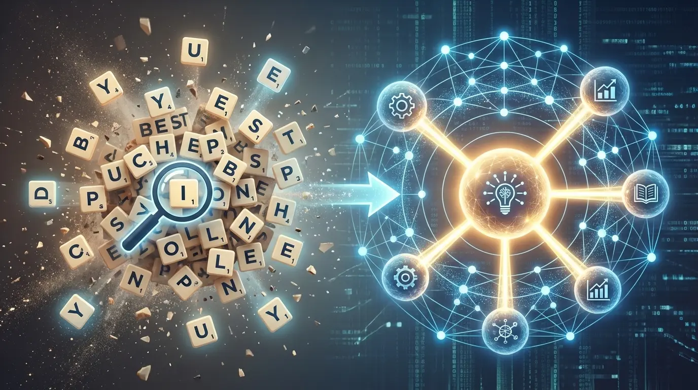 Смерть ключевых слов: Почему кластеризация тем важнее, чем частотность запросов в 2026 году