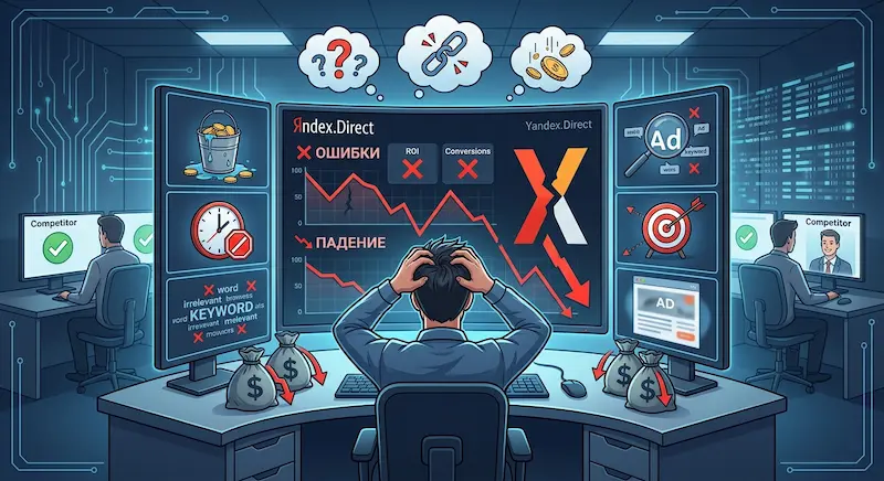 Яндекс Директ: 5 причин, почему реклама работает, а звонков нет