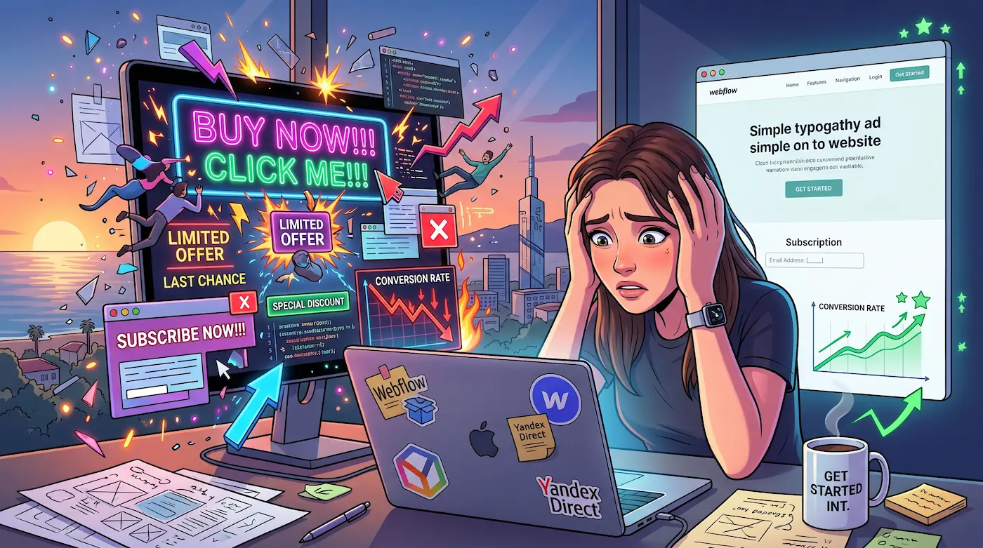 Должен ли сайт быть нешаблонным? Почему креативный дизайн часто убивает продажи