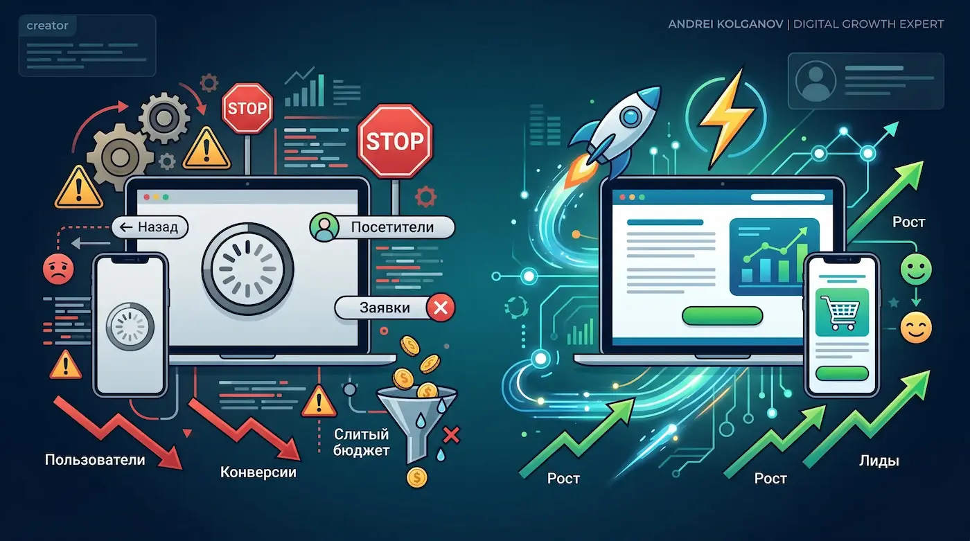 Прелоадер на сайте: почему крутящийся логотип убивает ваши продажи