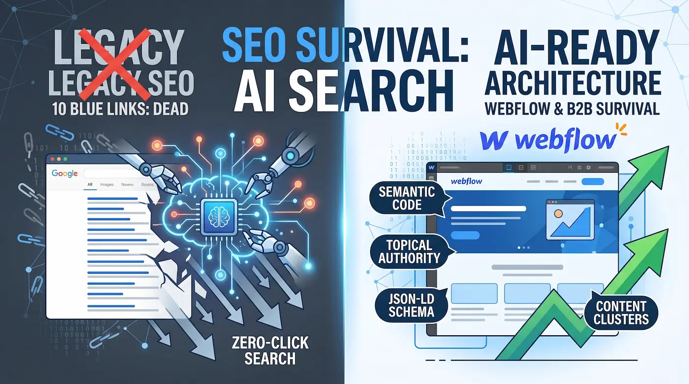 The SEO Apocalypse is Here: How B2B Websites Can Survive Google’s AI-Only Search