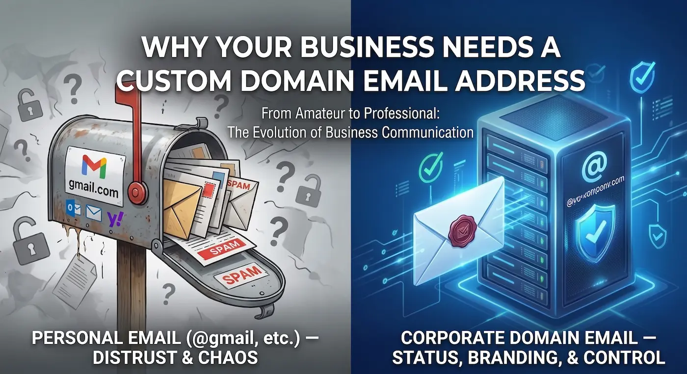 Why Your Business Needs a Custom Domain Email