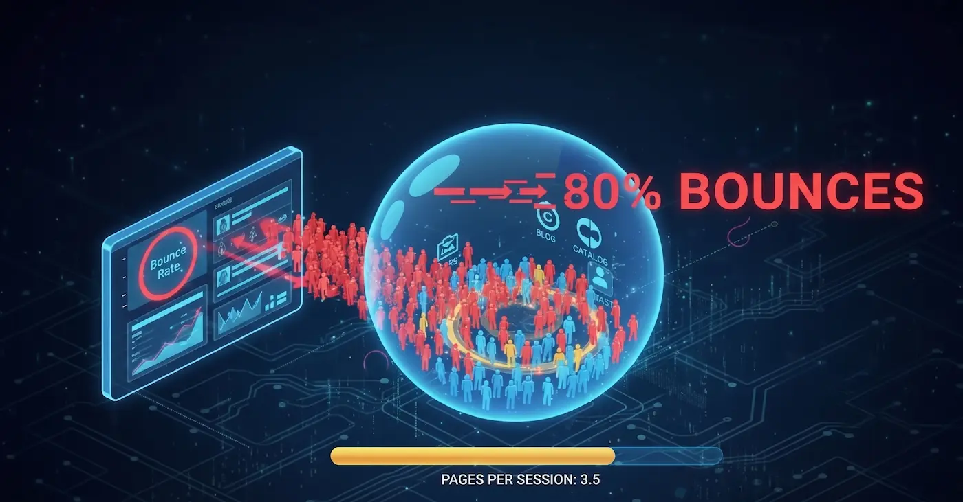 Bounce Rate and Pages per Session: How to Analyze and Improve Them