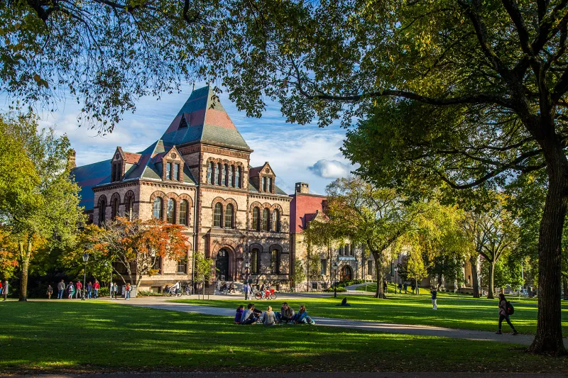 A photo of Brown University.