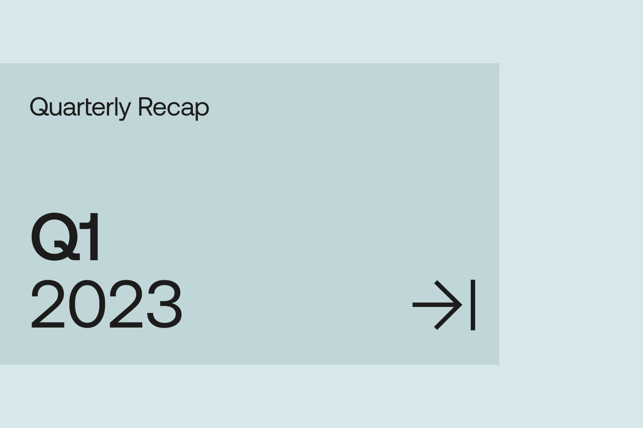 Product Updates: Q1 2023