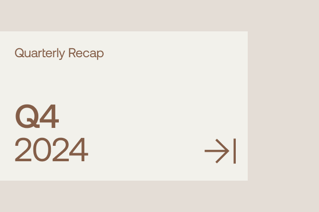 Product Updates: Q4 2024