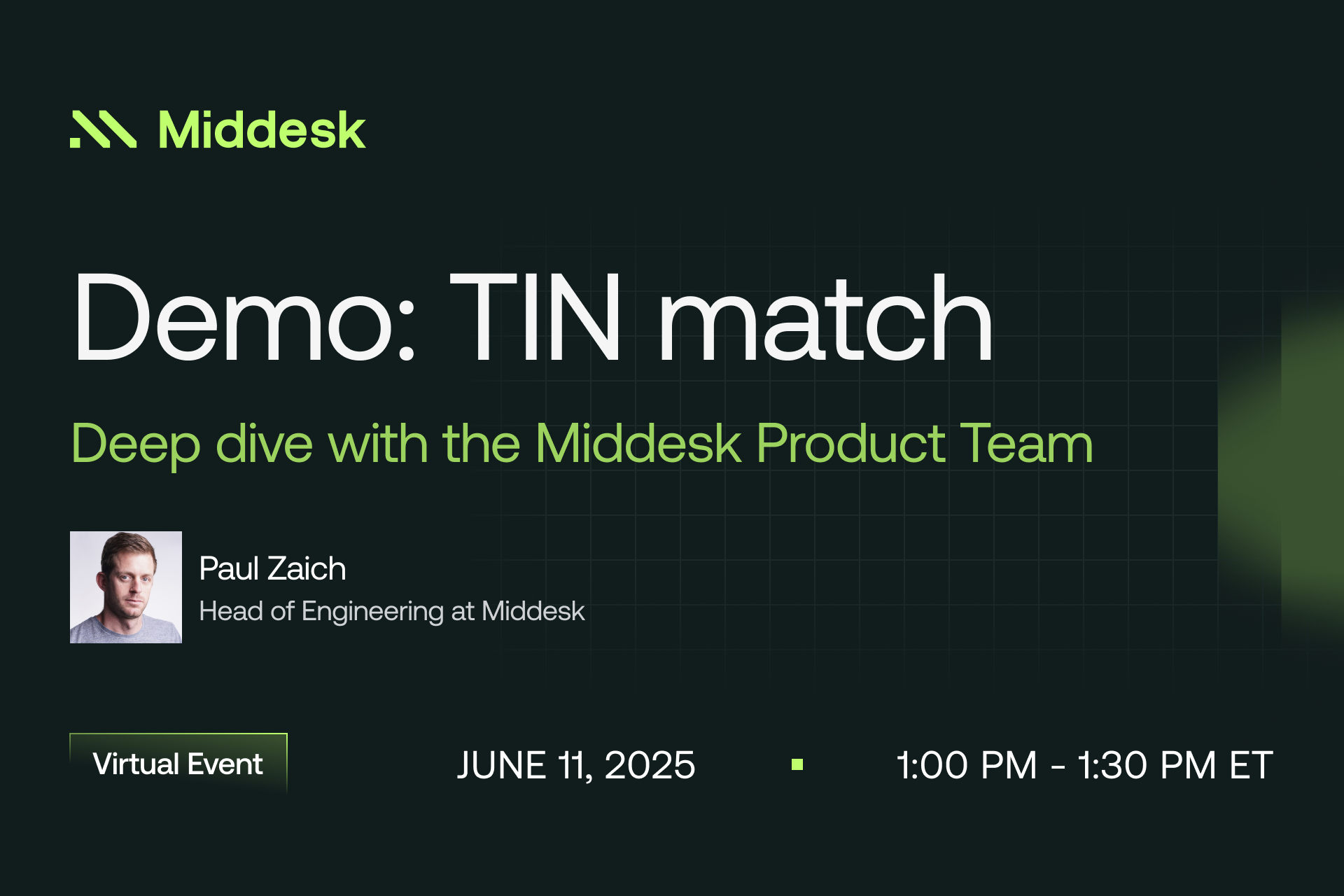 Middesk Product Demo: TIN Match