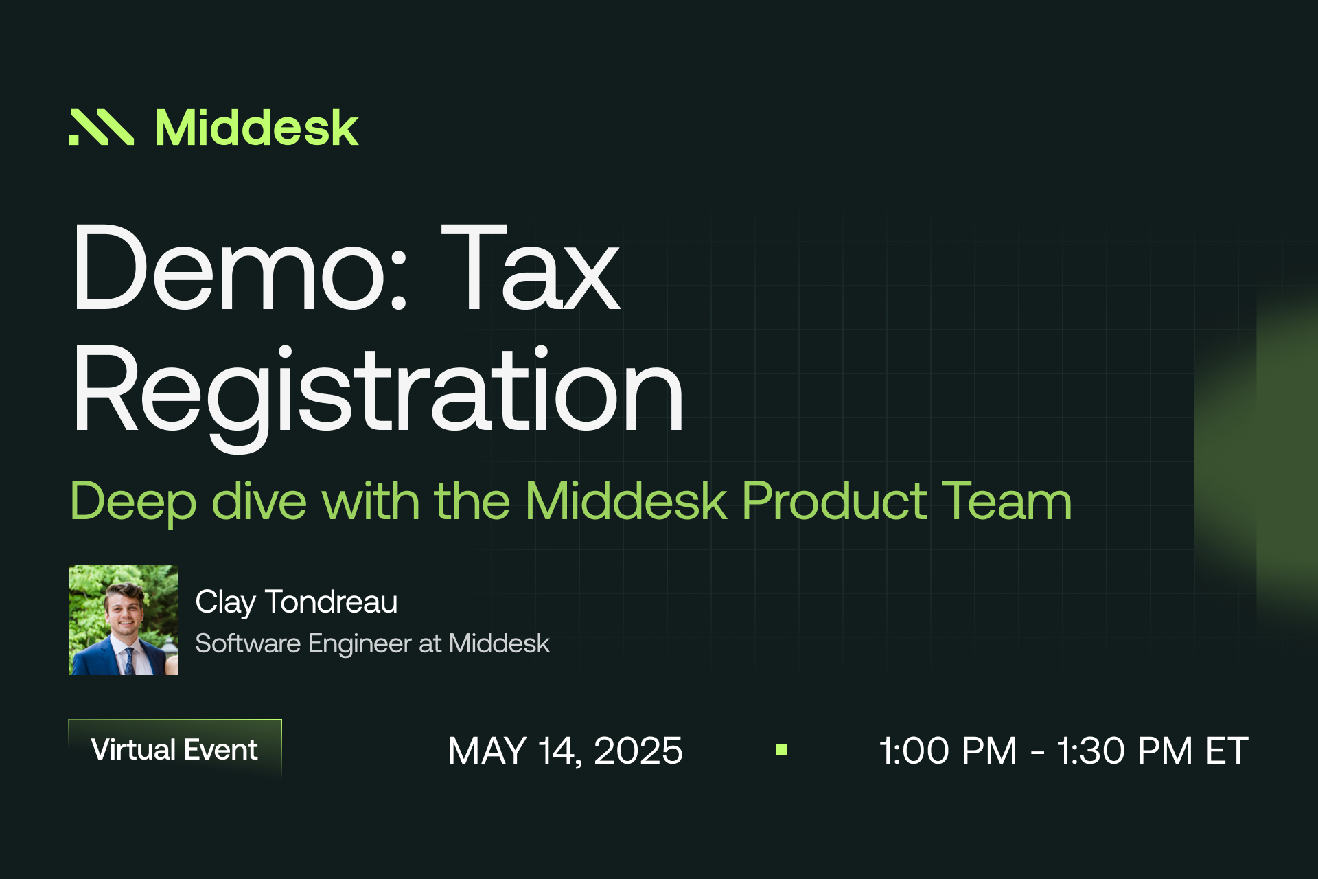 Middesk Product Demo: Tax Registration