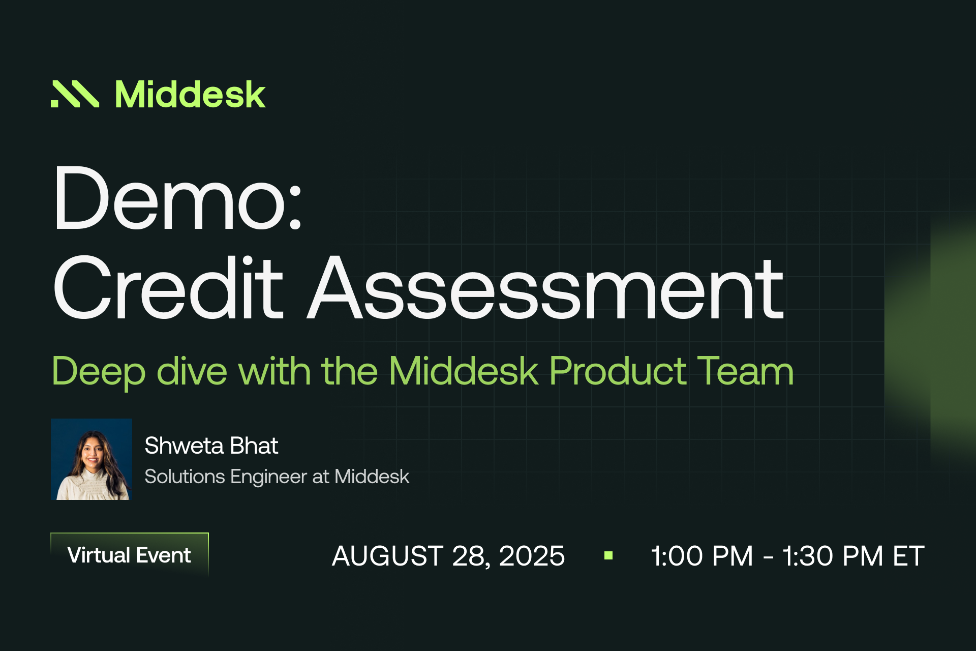Middesk Product Demo: Credit Assessment 