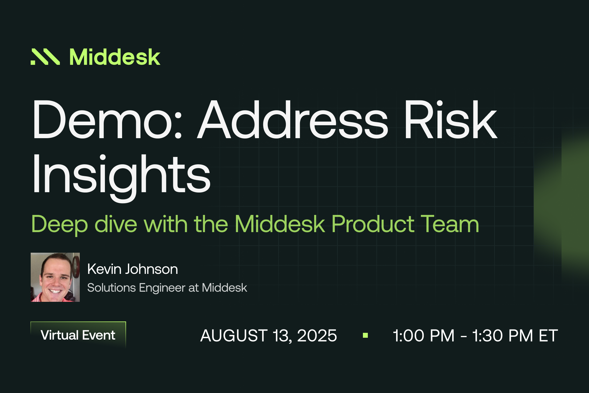 Middesk Product Demo: Address Risk Insights