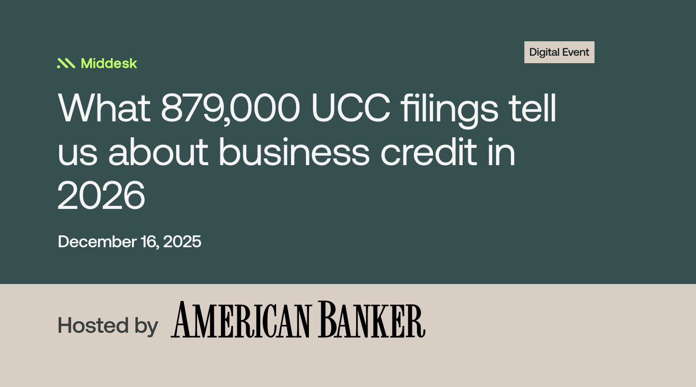 American Banker: What 879,000 UCC filings tell us about business credit in 2026