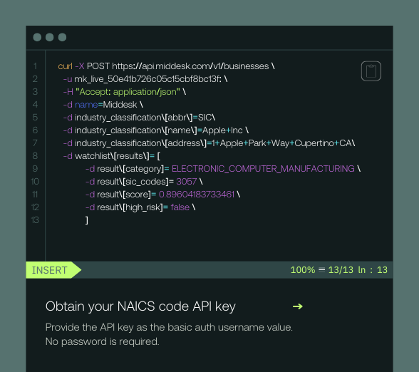 What is SIC API