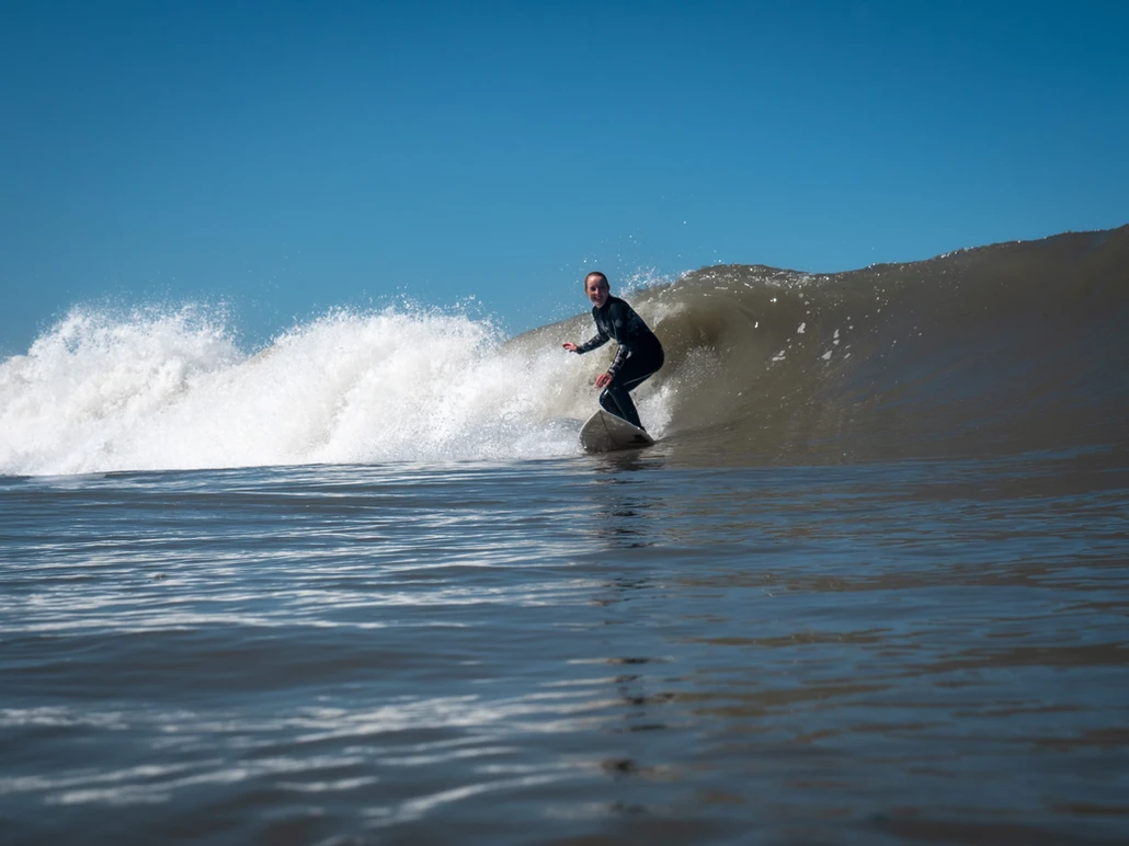 SNAP OF THE MONTH WINNER @WAVEJIVE Great pics take during a day where the waves were getting really hollow! Katie was the only one sticking all her drops when the other guys where getting drilled at the take off! Congrats!!!!!