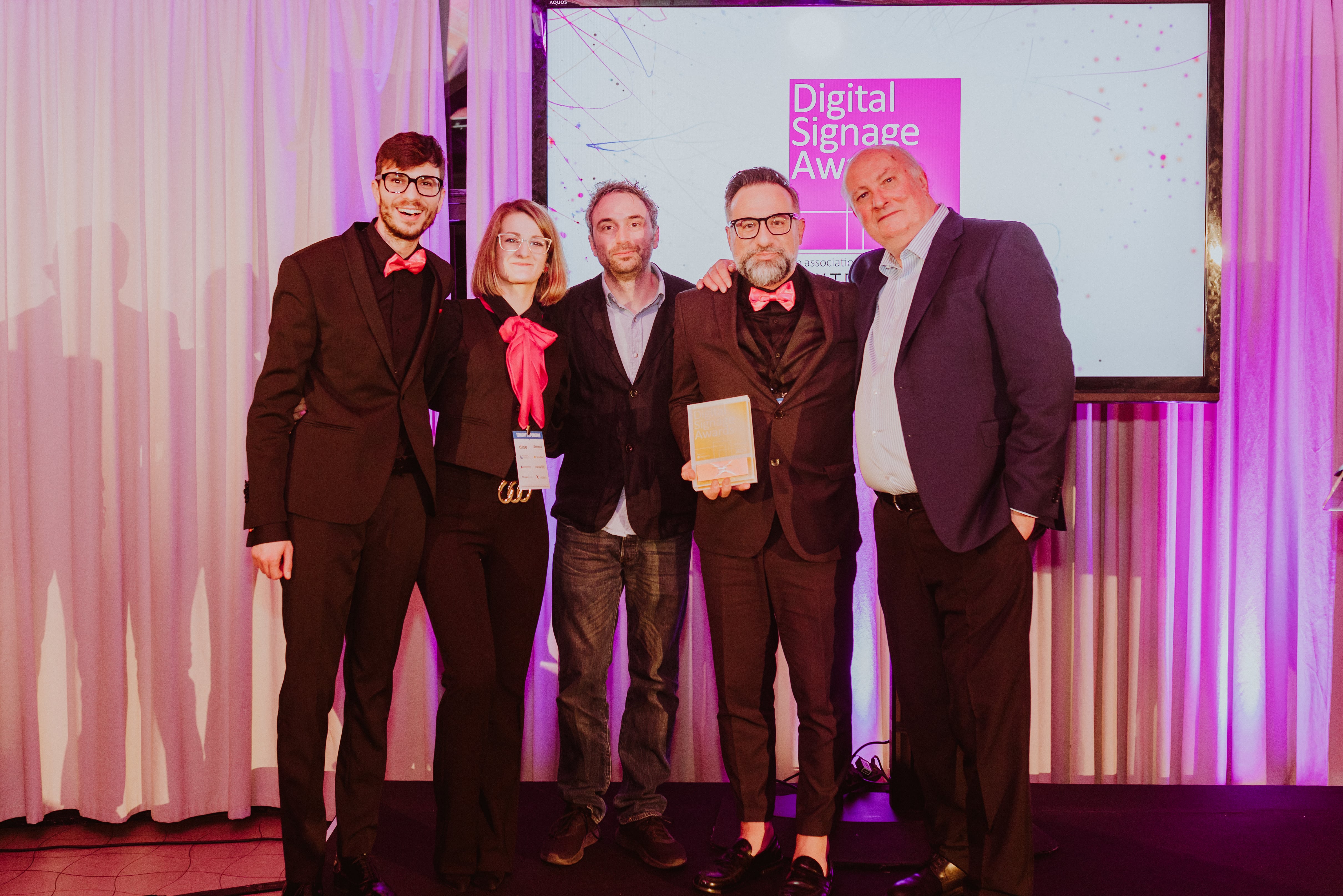 Livesignage vince come Outstanding Company ai Digital Signage Awards nel 2024