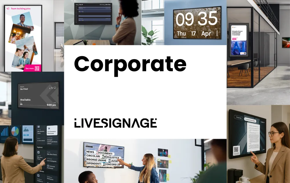copertina livesignage applicato ai cinema