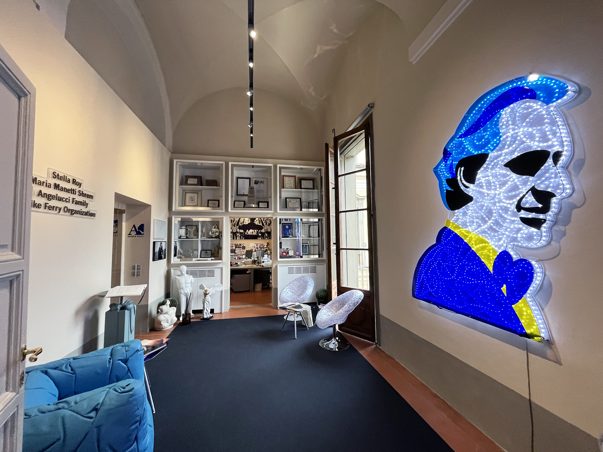 Andrea Bocelli Foundation Livesignage Experience Designer Project