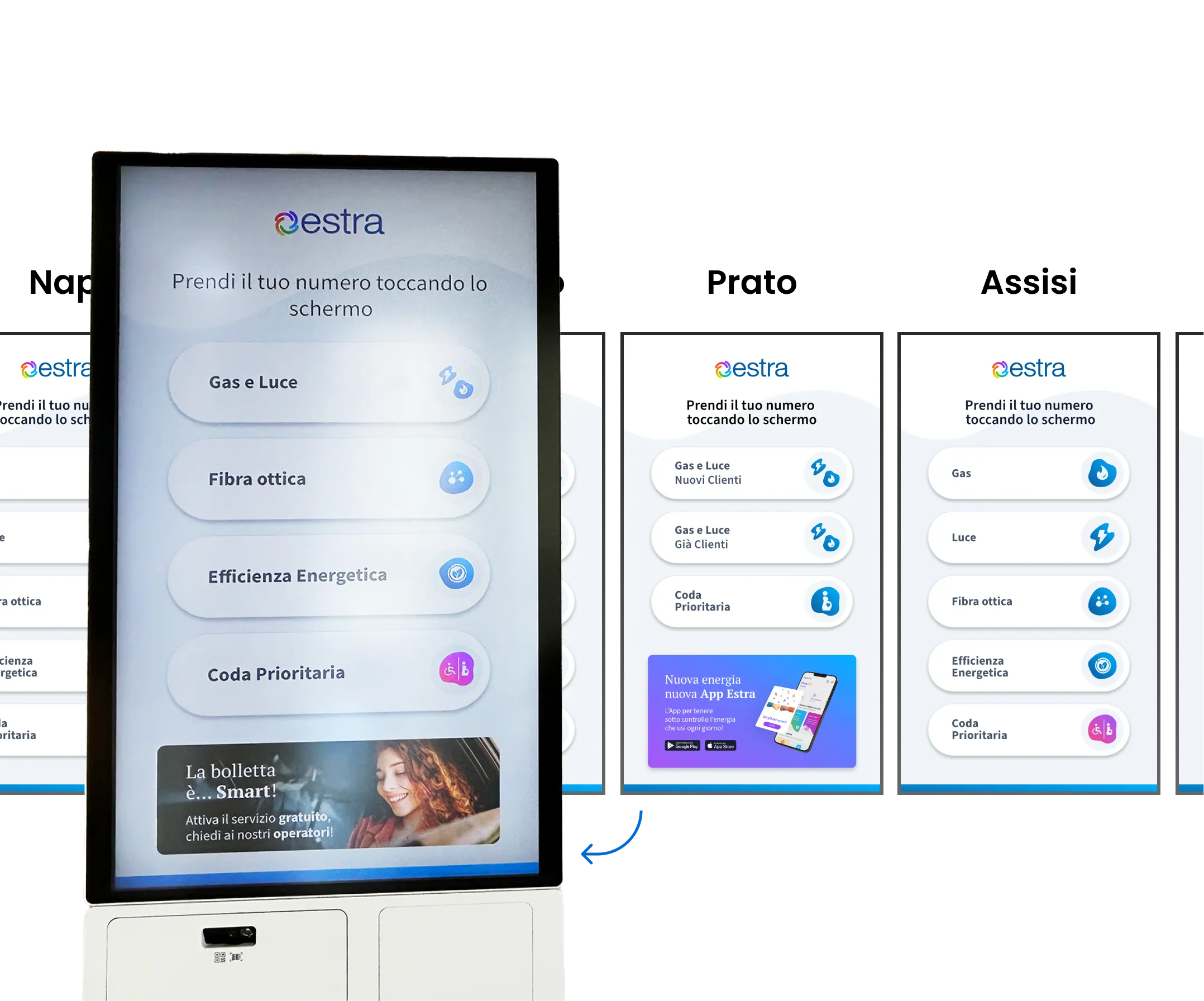 kisok touch interfaces