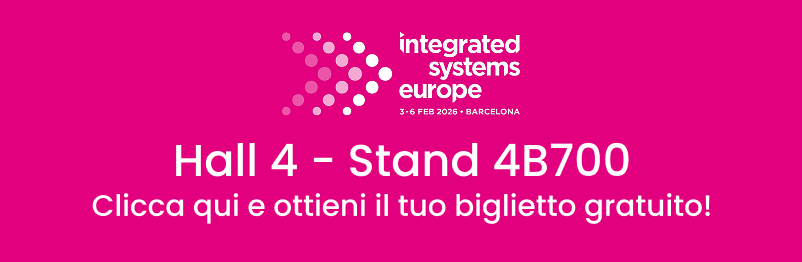 Livesignage a ISE 2026 booth 4B700 usa il codice ISE260731