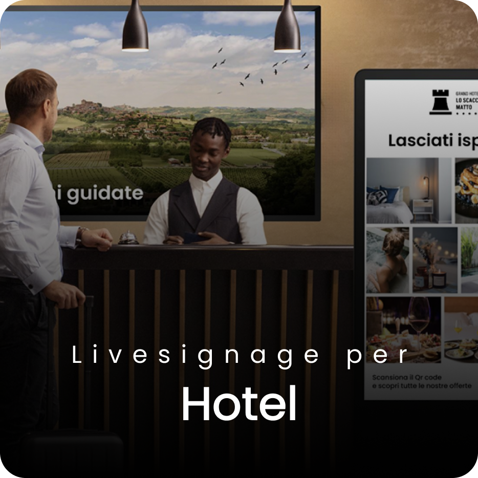 Livesignage per Hotel