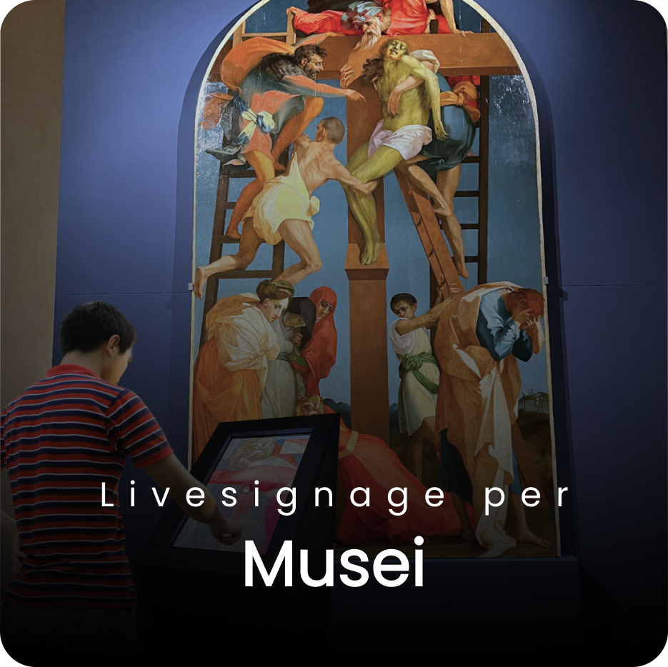 Livesignage per Musei
