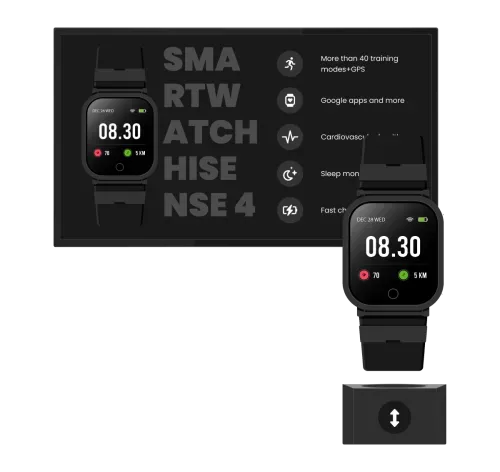 Esempio di Lift & Learn con orologio e display
