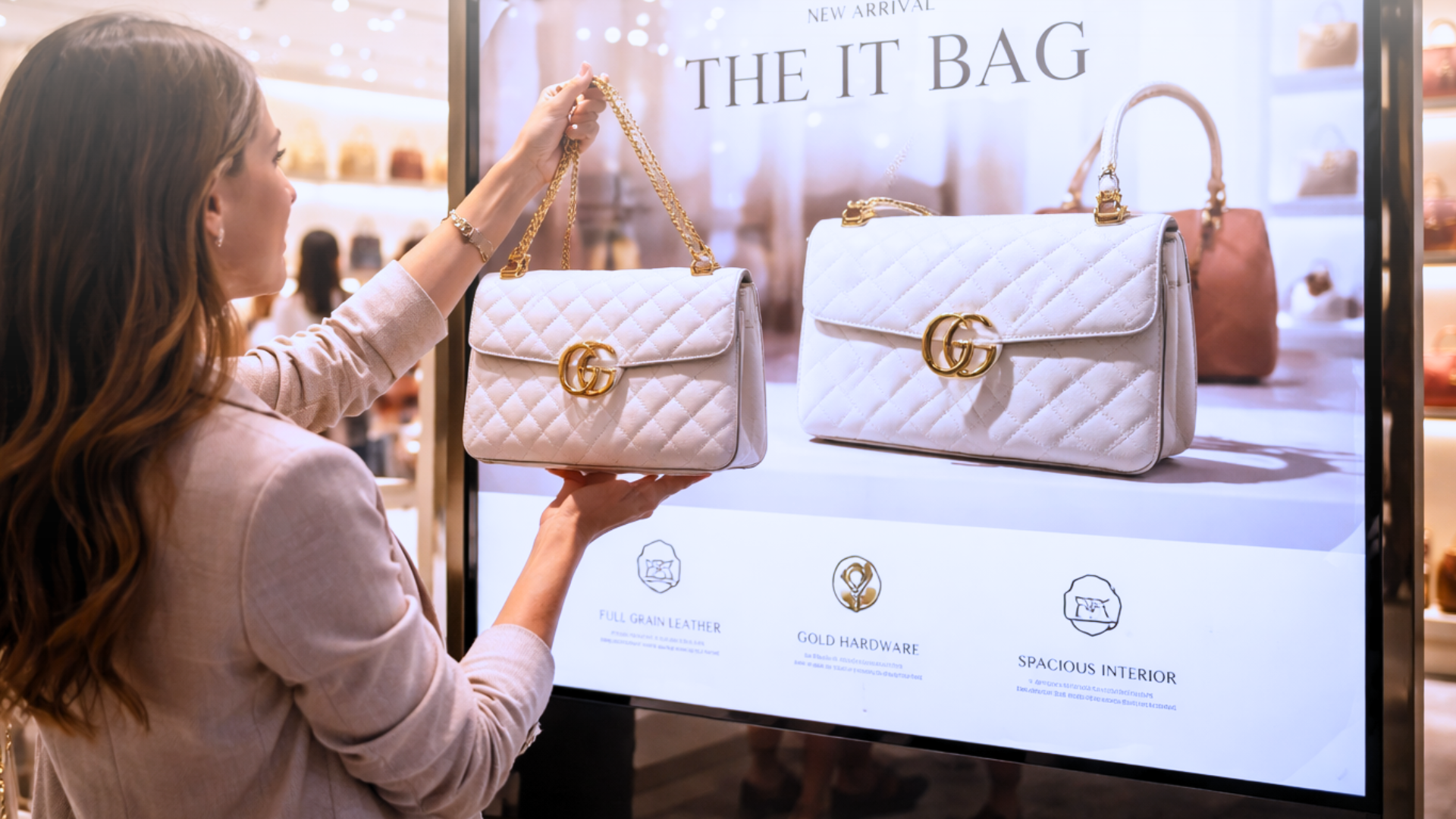 Qr code con smartphone davanti