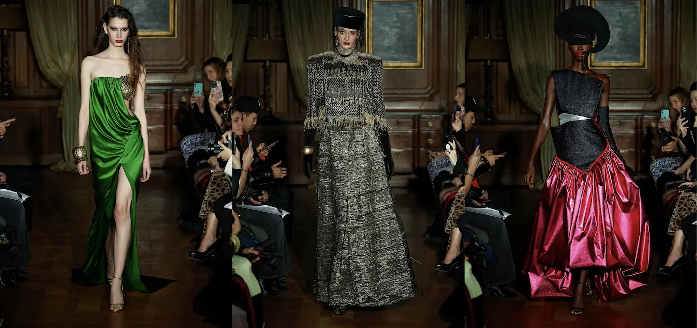 défilé Ronald van der Kemp produit par H.stories