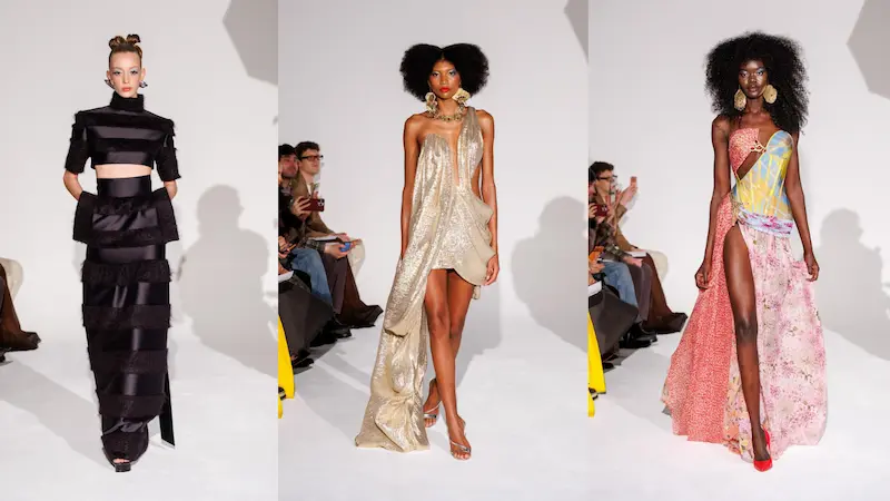 Défilé Ronald van der Kemp SS26 à Paris - Production complète par H.stories: casting, showroom, lumière et scénographie 