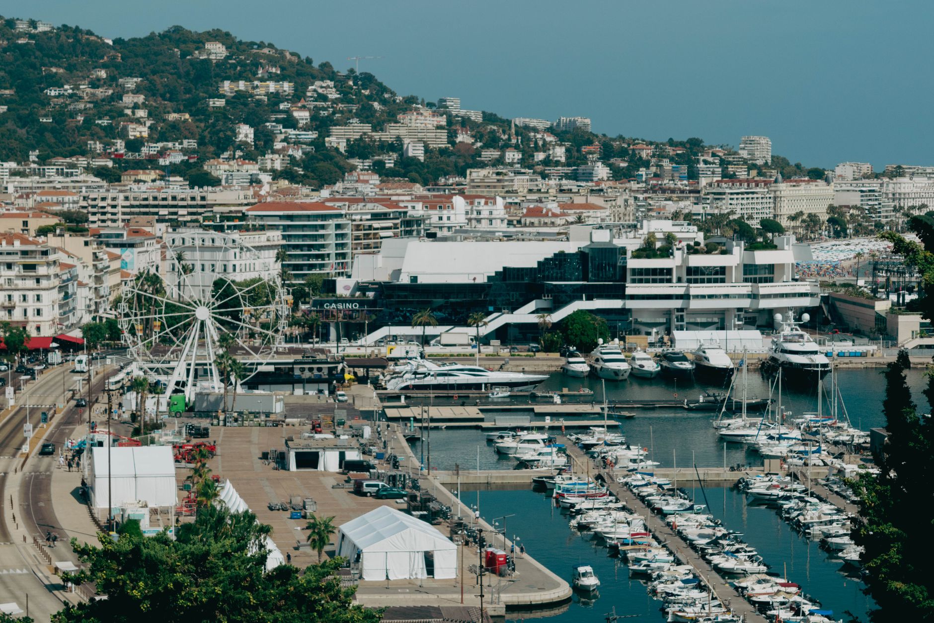 Brand activation on the Croisette