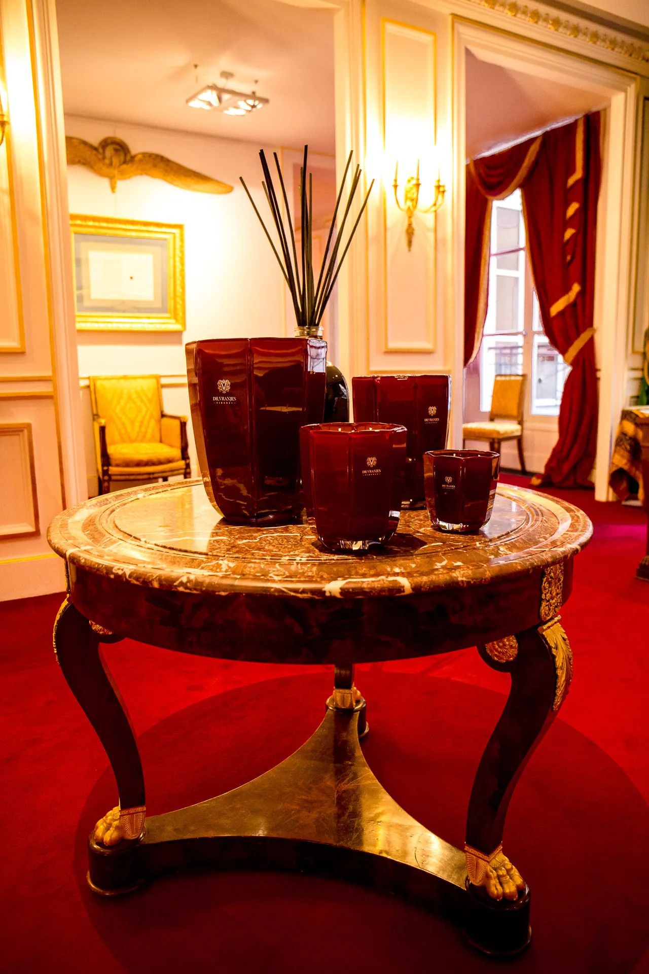 Vue de la présentation presse DR Franjes au Palais Vivienne – H.stories