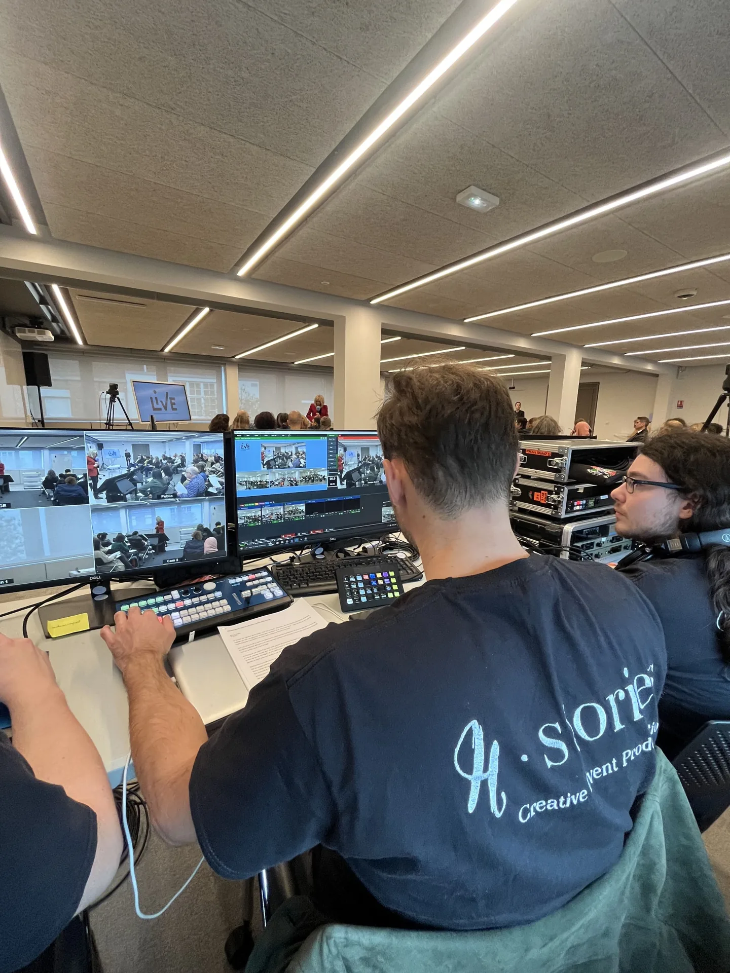 Live Streaming à Lille pour l’association de Brigitte Macron, organisé par H.stories.