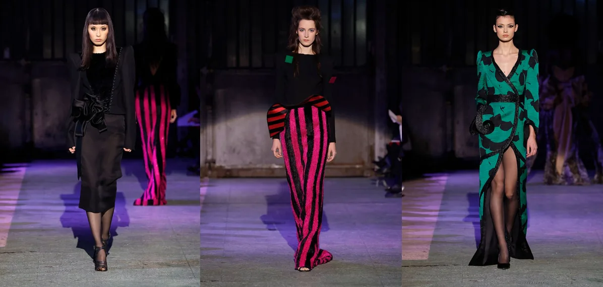 Défilé Haute Couture SS24 de Ronald van der Kemp à Paris, conçu par H.stories au Consulat Voltaire.