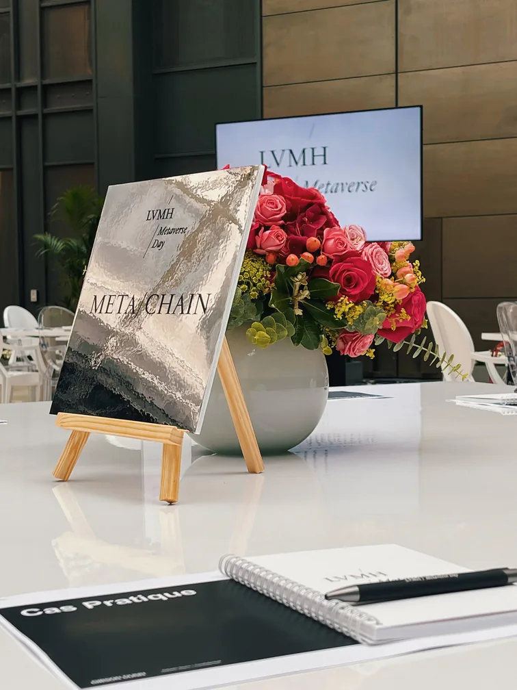 Événement LVMH Meta Days 2023, organisé par H.stories, axé sur les enjeux juridiques du Metaverse.
