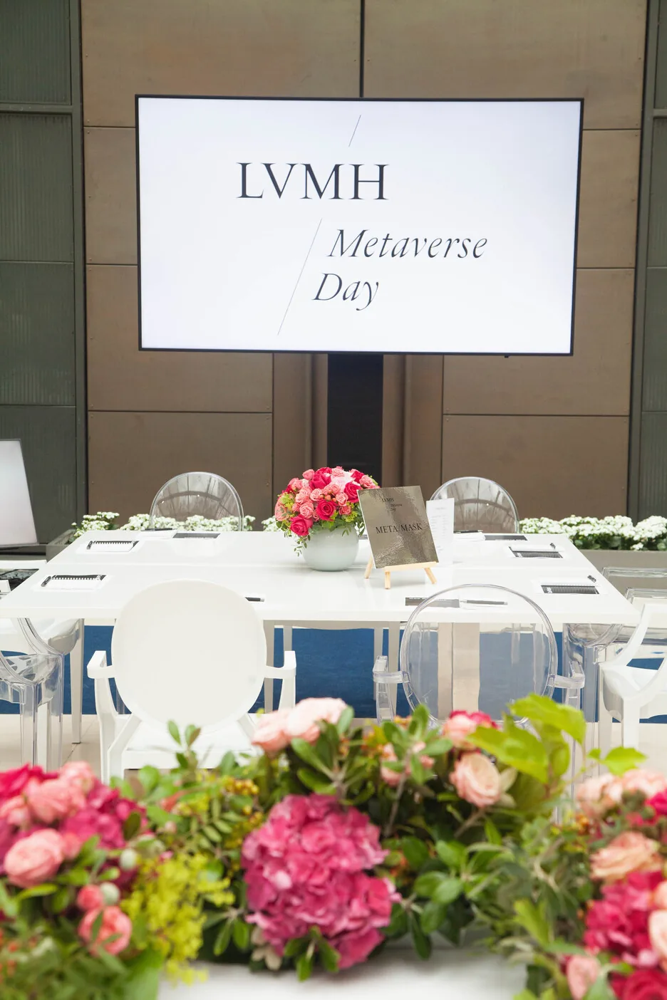 Événement LVMH Meta Days 2023, organisé par H.stories, axé sur les enjeux juridiques du Metaverse.
