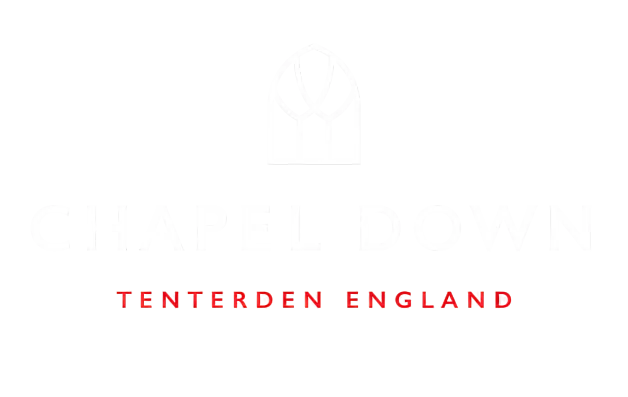 Logo de la marque, événement Chapel Down Activation Reims 2023 par H.stories