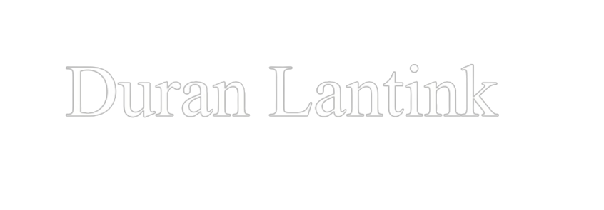 Brand logo, Duran Lantink AW23 Paris Fashion show event by H.stories
