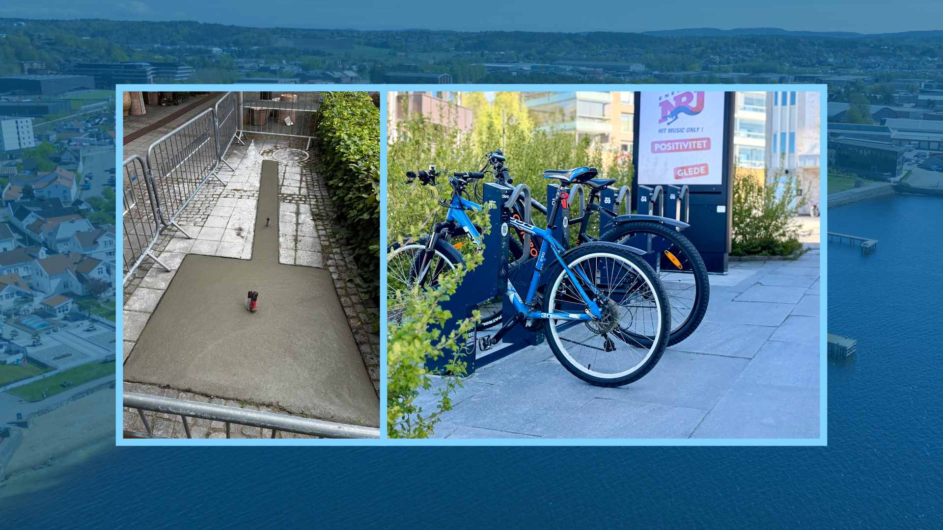 Sikker sykkelparkering lanseres i Larvik - kom og feir på Torget 20. juni