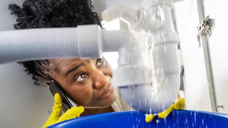 property management leaks