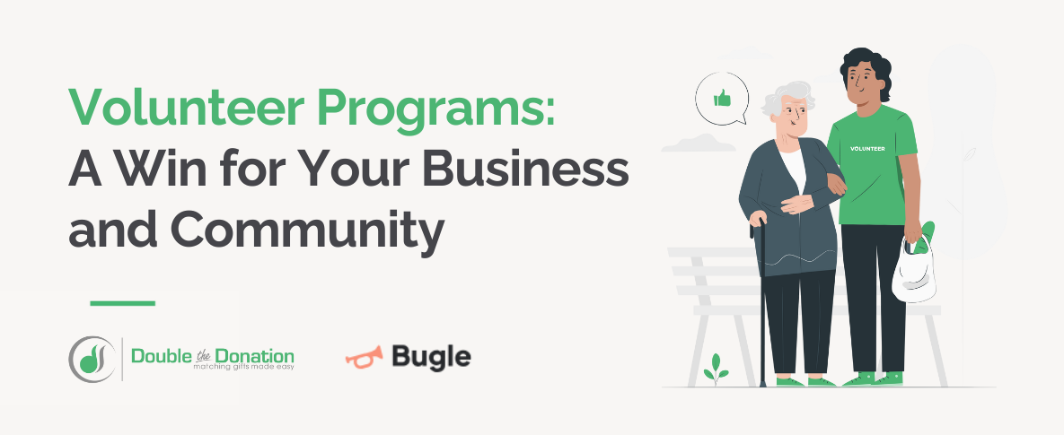 A man uses a walkie-talkie to communicate at volunteer event