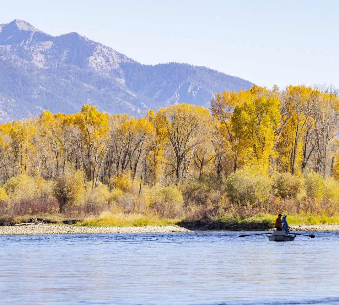 Views of mountains and Snake River