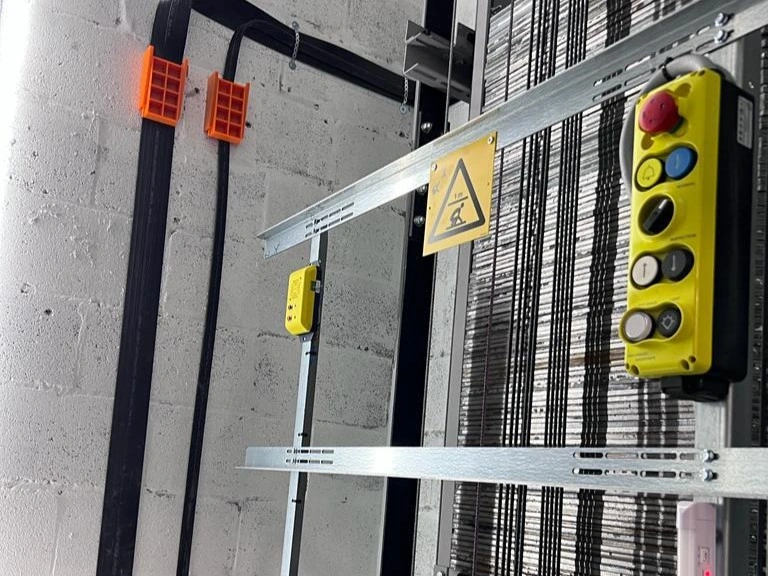 Commercial lift system maintenance in office environment 