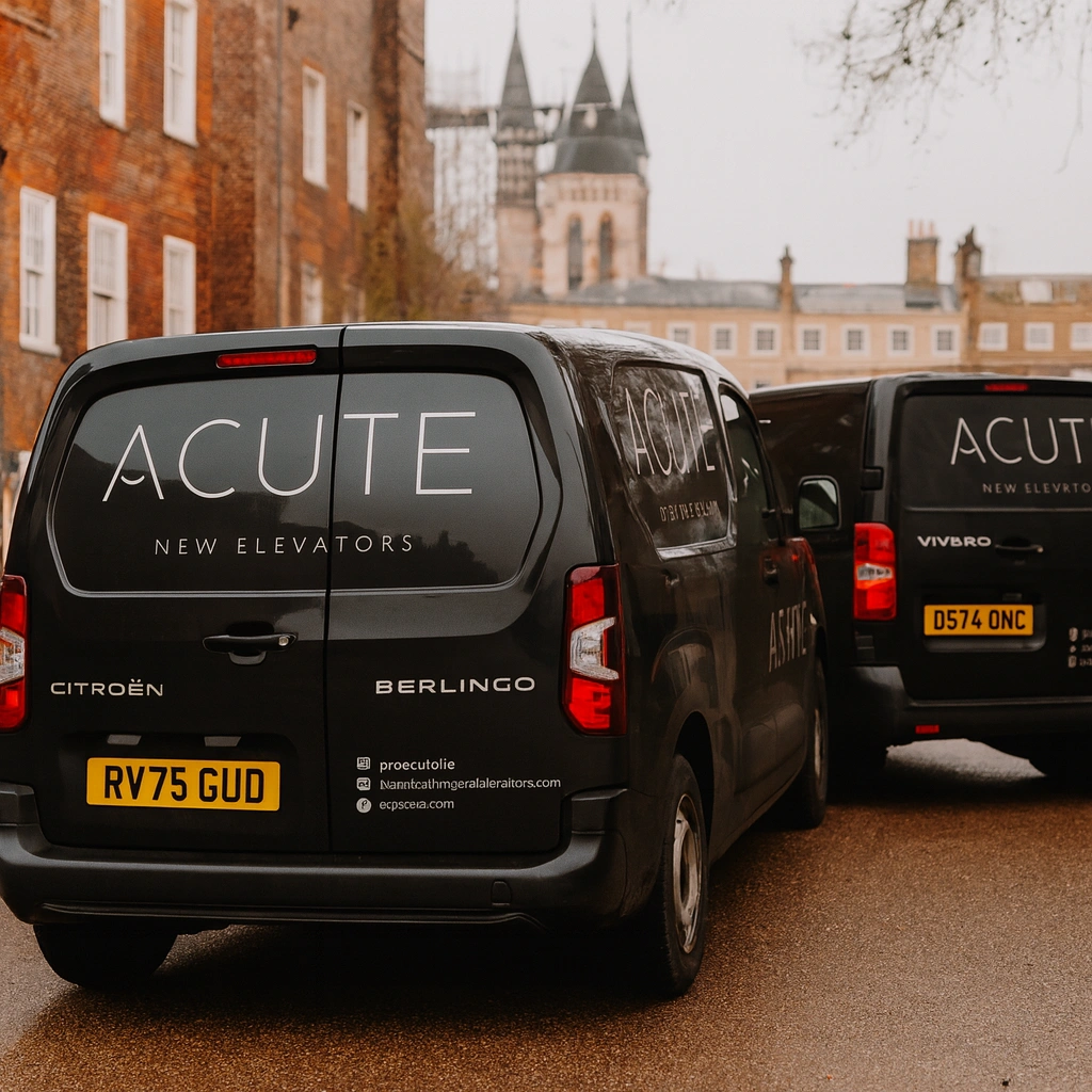 Lift maintenance provider engineer vans