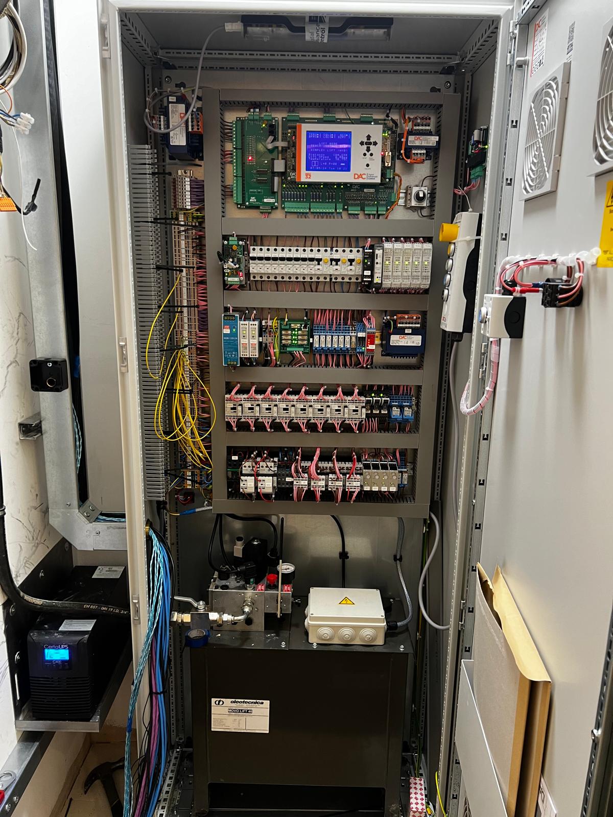 Home Lift Control Panel